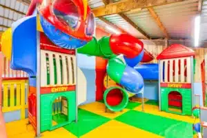 Play Barn soft play area at Holiday Park St Austell